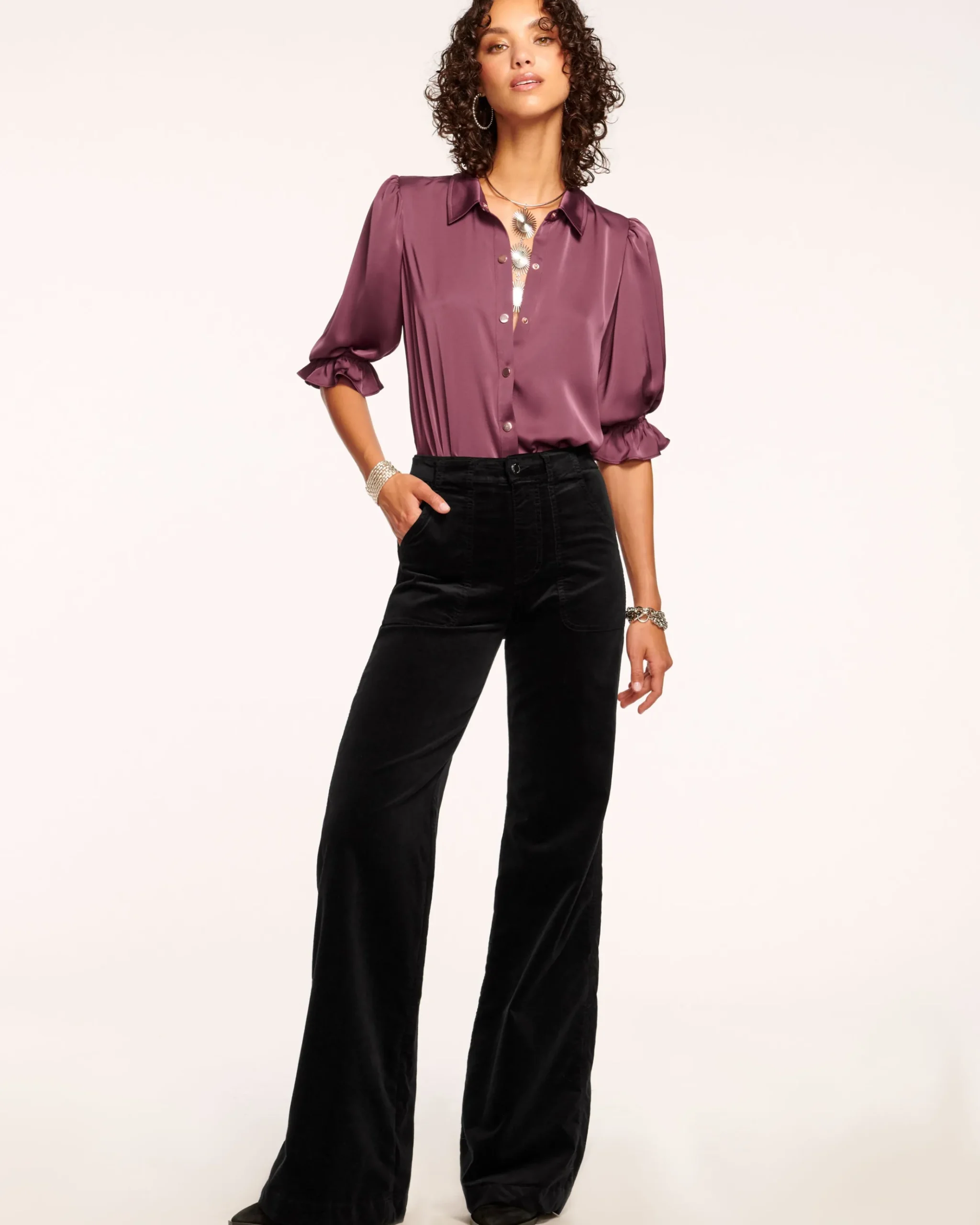 Velvet Theodora Wide Leg Jean