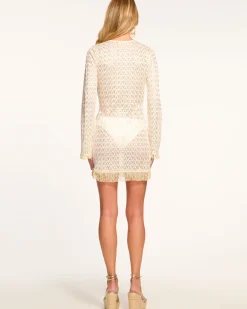 Zig Zag Cassie Coverup Mini Dress